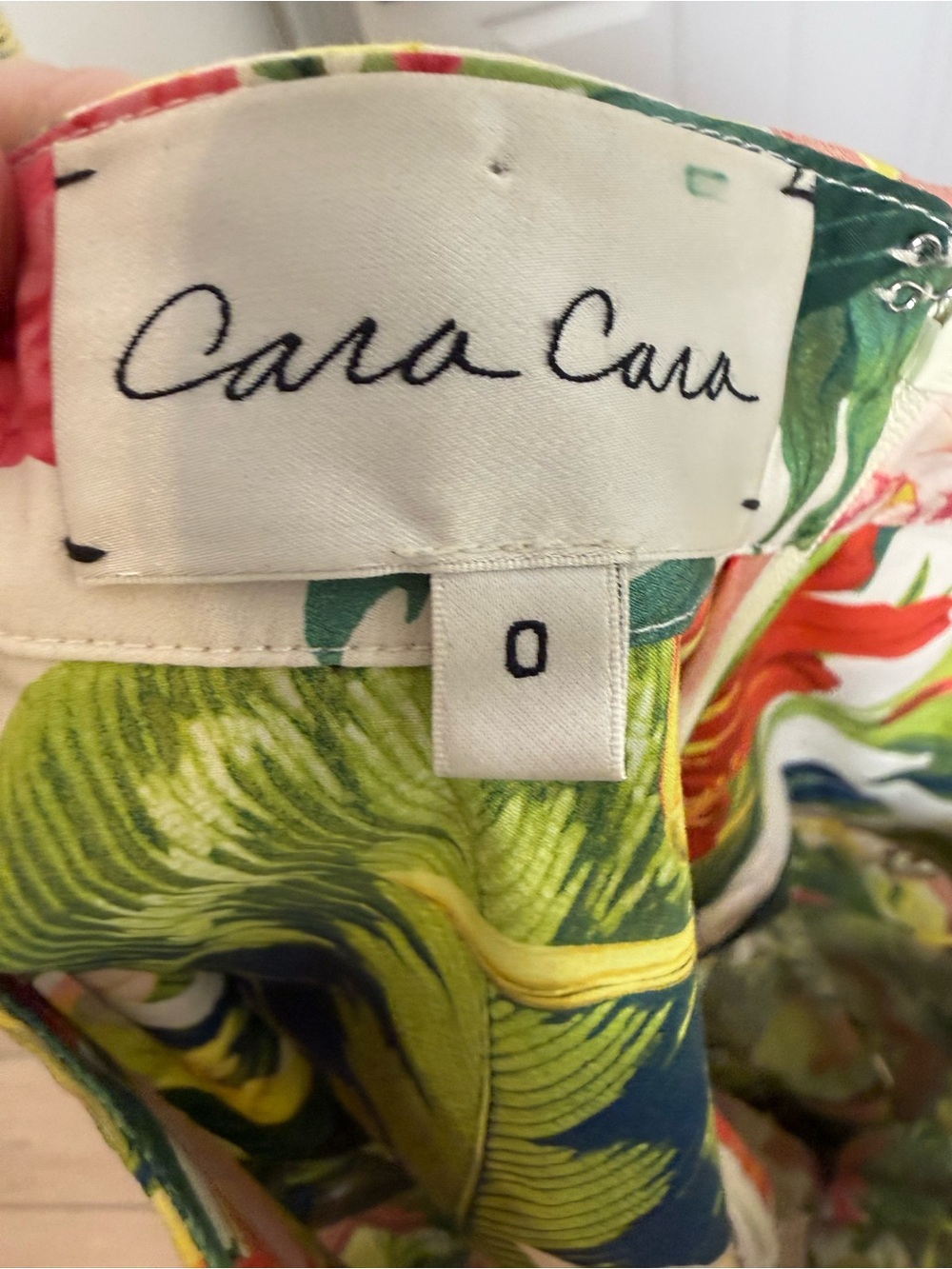 CARA CARA TROPICAL FLORAL MAXI DRESS LIKE NEW MARP $345 - Picture 6 of 7